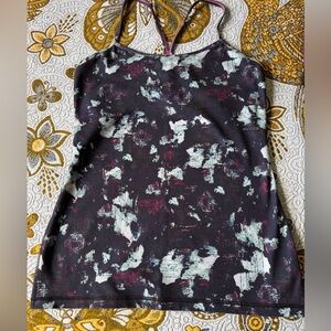 Lululemon y tank built in shelf bra size 10